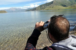 Finding new places for the bouncy castle, Van, Turkey